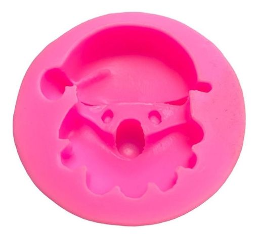 Molde De Silicona Molde Santa Molde Fondant Santa Cara 2318-0