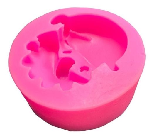 Molde De Silicona Molde Santa Molde Fondant Santa Cara 2318-1