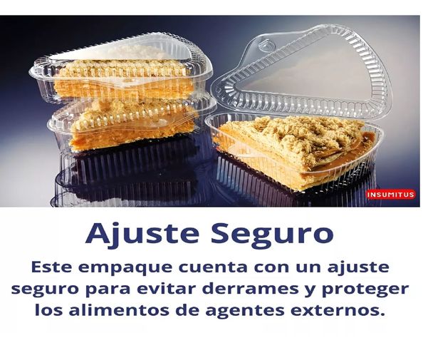 25 Contenedor Triangular Contenedor De Alimentos Plasticos-3