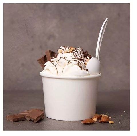 100 Vasos Polipapel Pote Helado Vaso Helado Desechables 16oz-3