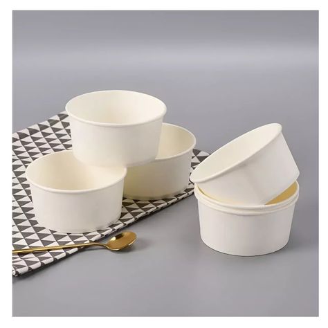 100 Vasos Polipapel Pote Helado Vaso Helado Desechables 16oz-4