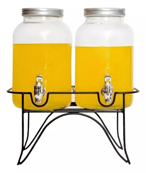 Dispensador De Bebidas Dispensadores Jugo Atril Doble 3.5l-0