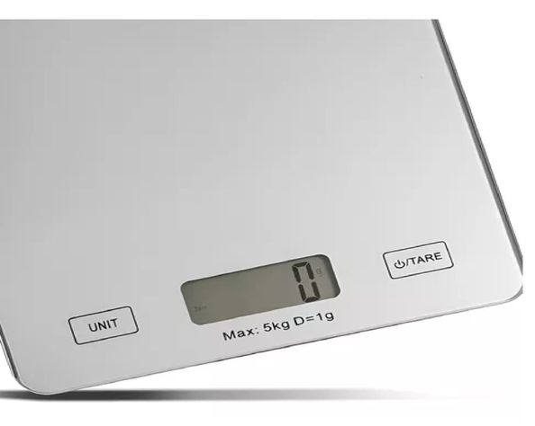 Gramera Digital Pesa Gramera Cocina Pesa Alimentos 5kg/0.01g Bascula Comercial Balanzas Digitales Gr-5