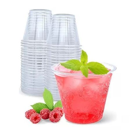 50 Vaso Plastico Vasos Desechables Vaso Pequeño 5oz 148ml-0