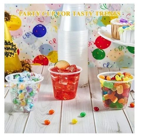 50 Vaso Plastico Vasos Desechables Vaso Pequeño 5oz 148ml-5