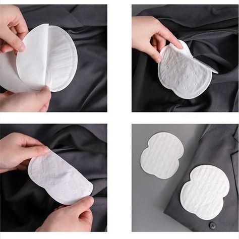 100 Parches Protectores Piel Antitranspirantes Axilas Polera-1