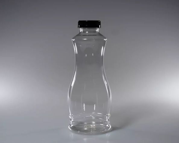 X24 Botellas Plasticas Transparentes Botella C/tapa 800ml-1