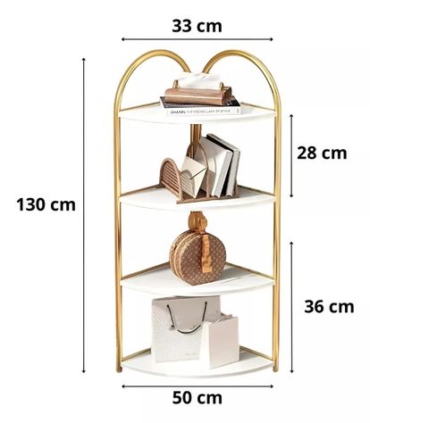 Estanteria Metalica Repisas De Madera Estanterias 4 Niveles-2