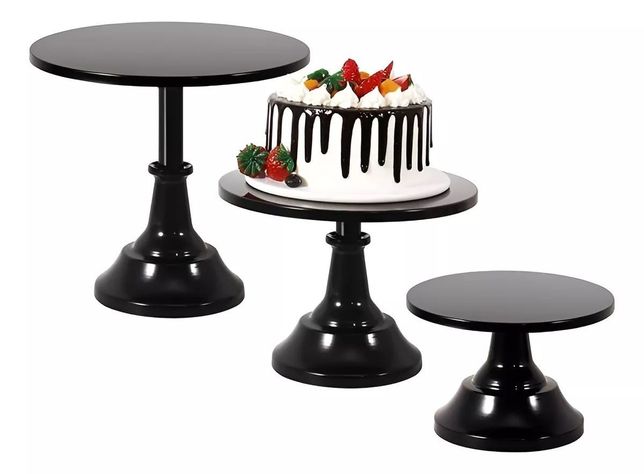 Set 3 Base Para Tortas Porta Tortas Porta Cupcake Exhibicion-3