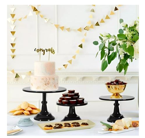 Set 3 Base Para Tortas Porta Tortas Porta Cupcake Exhibicion-4