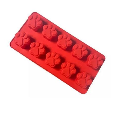 Set 20 Moldes De Chocolate Molde Silicona Patitas Pata Perro-3