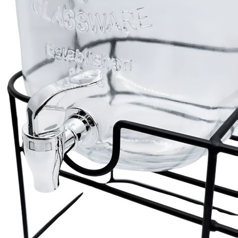Dispensador De Bebidas Dispensadores Jugo doble Atril 3.5l-4
