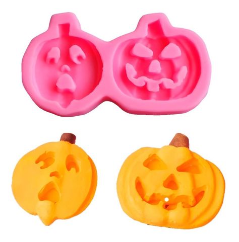 Molde De Silicona Molde Calabaza Molde Fondant Calabaza 2301-1