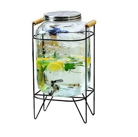 Dispensador De Jugos Con Atril Dispensadores De Bebidas 4l-1