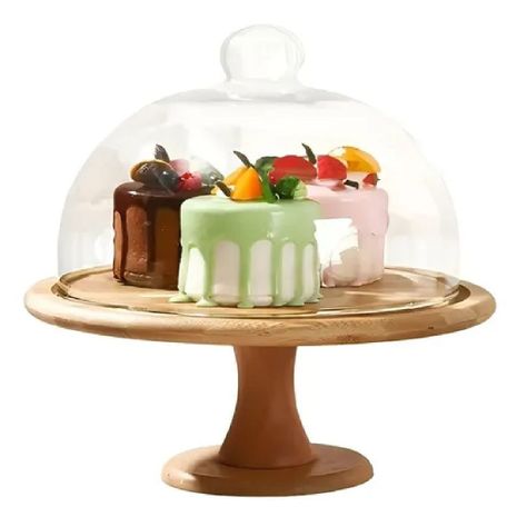 Porta Tortas Base Para Cupcakes Alzadores Candy Bar 20cm-0
