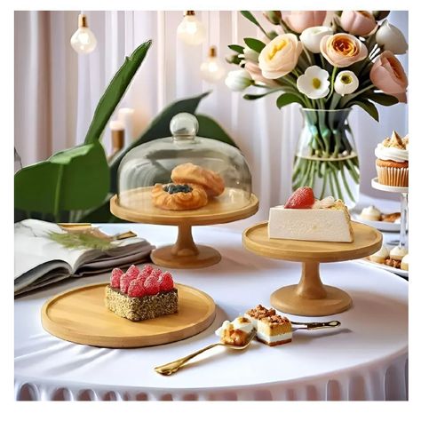 Porta Tortas Base Para Cupcakes Alzadores Candy Bar 20cm-2