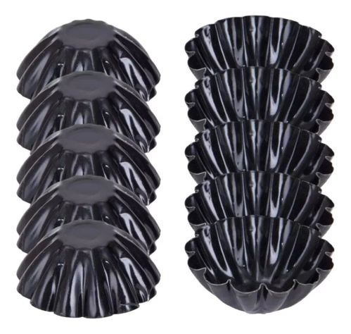 Pack X24 Molde Mini Tartaleta Tarta Moldes Reposteria 4,5cm-0