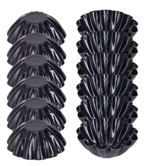 Pack X24 Molde Mini Tartaleta Tarta Moldes Reposteria 4,5cm-7