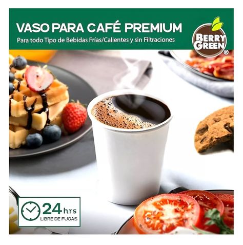 200 Vasos Para Cafe Vasos Polipapel C/tapa+manga 10oz/ 296ml-2