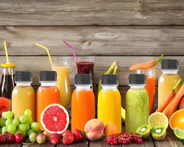 6 Botellas Plasticas Transparentes Botella Con Tapa 300ml-3