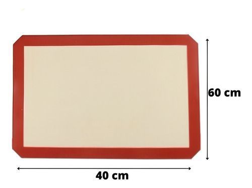 Tapete De Silicona Lamina De Silicona Tapete Horno 60x40cm-1