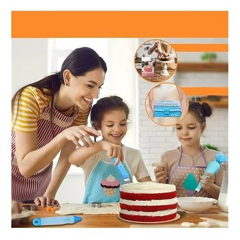 Set De Pasteleria Kit Decoración Para Reposteria 236pcs-2