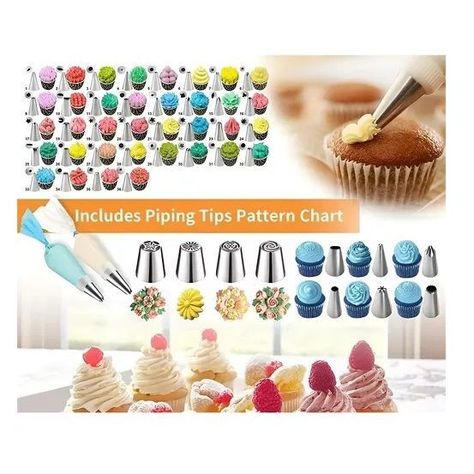 Set De Pasteleria Kit Decoración Para Reposteria 236pcs-6
