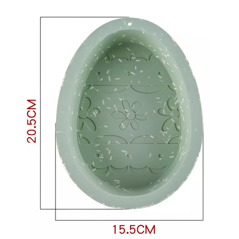 Pack X2 Molde Huevo De Pascua Moldes De Chocolate Silicona -1