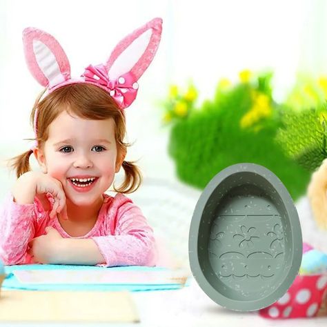 Pack X2 Molde Huevo De Pascua Moldes De Chocolate Silicona -4