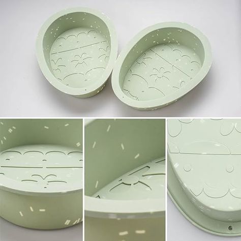 Pack X2 Molde Huevo De Pascua Moldes De Chocolate Silicona -5