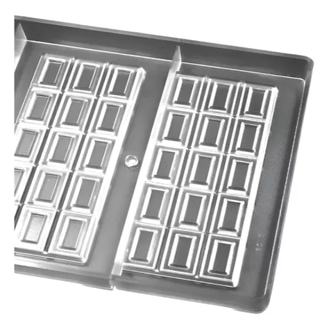Pack X4 Molde Chocolate Molde Policarbonato Barra Chocolate -6