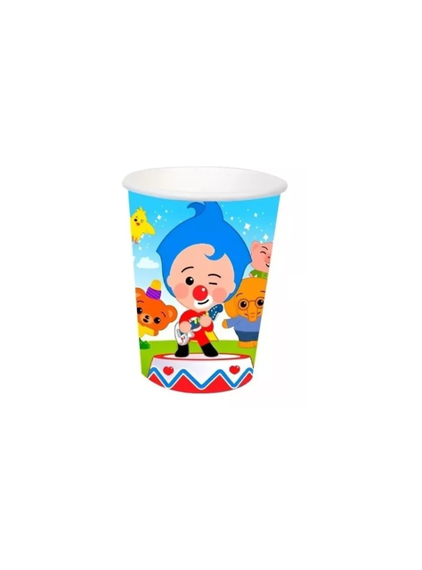 X10 Vasos Desechables Decoración Vaso Plimplim-0