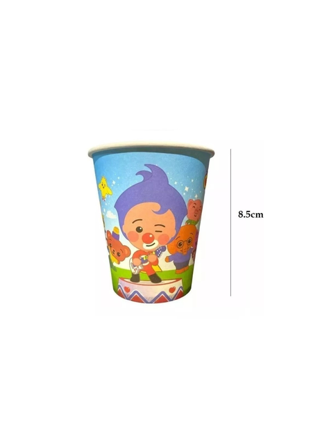 X10 Vasos Desechables Decoración Vaso Plimplim-2