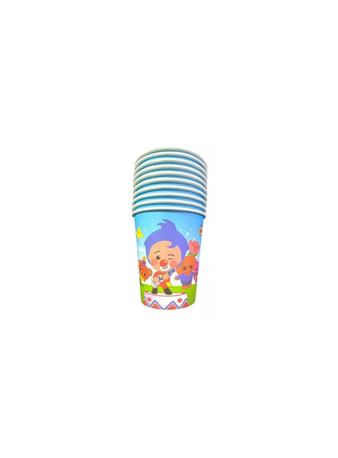 X10 Vasos Desechables Decoración Vaso Plimplim-3