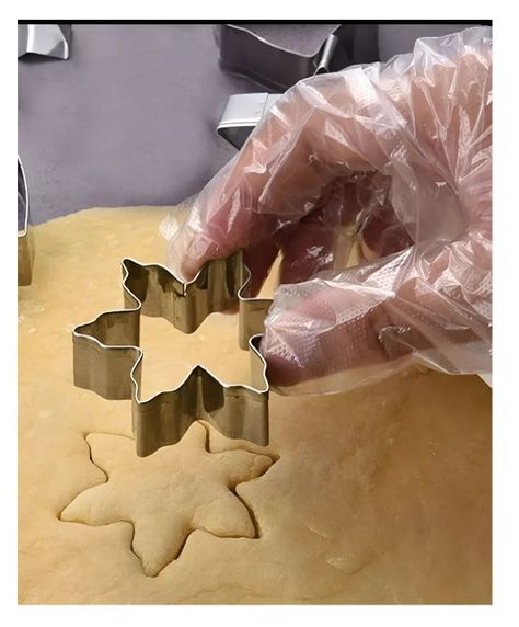 Moldes De Galletas Navideñas Cortadores De Galletas 6pcs-2