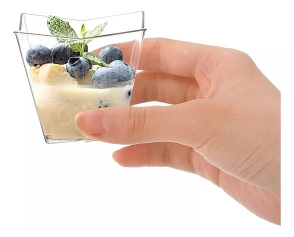 20 Pocillos Para Postres Vasos Plasticos Vasos Shot 80ml-4
