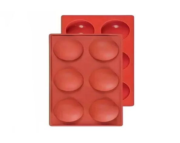 Pack X2 Molde Silicona Reposteria Molde De Silicona Esfera-0