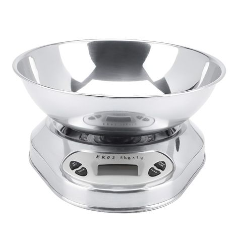 Pesa Gramera Pesa Digital Cocina Balanza Cocina 5kg/0.1g-0