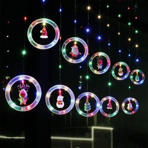 Cascada Guirnaldas Navidad Luces Guirnalda Navideñas 3011-3
