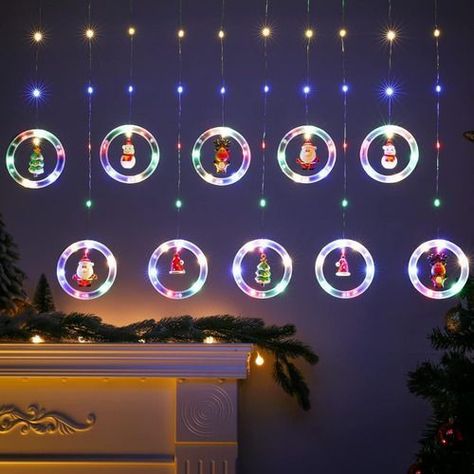 Cascada Guirnaldas Navidad Luces Guirnalda Navideñas 3011-5