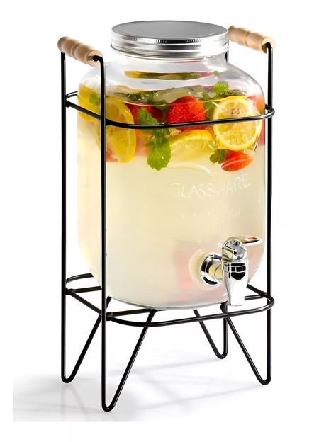 Dispensador De Bebidas Con Atril Dispensadores De Jugos 8l-0