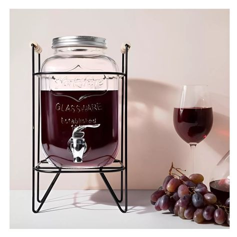 Dispensador De Bebidas Con Atril Dispensadores De Jugos 8l-3