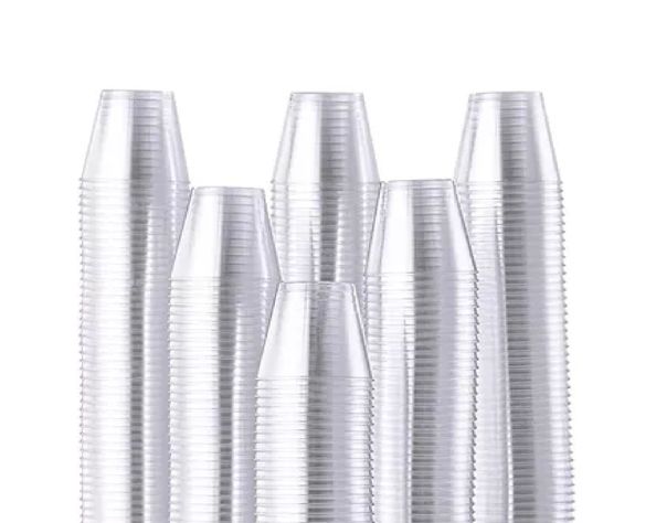 Set 100 Vasos Desechables Vasos Reutilizables Vasos Cerveceros Vasos Acrilicos-0
