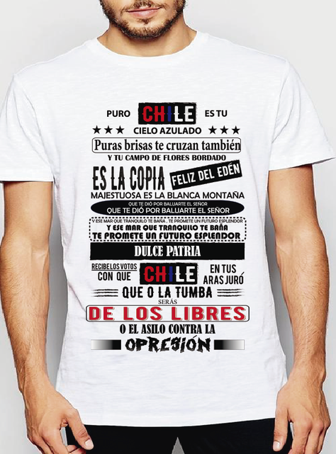 POLERA HIMNO DE CHILE-0