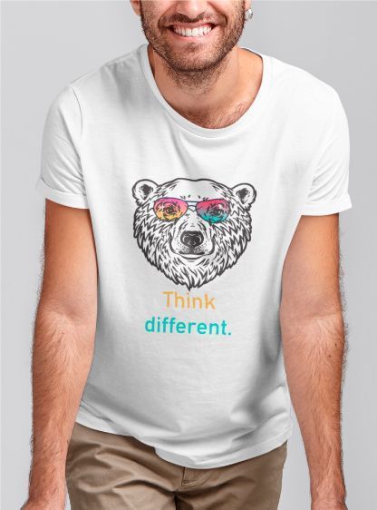 POLERA OSO POLAR THINK DIFFERENT-0