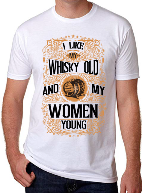 POLERA HOMBRE  I LIKE WISKY OLD-0