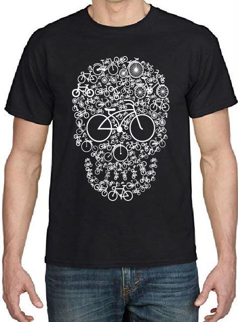 POLERA HOMBRE BICYCLE SKULL-0
