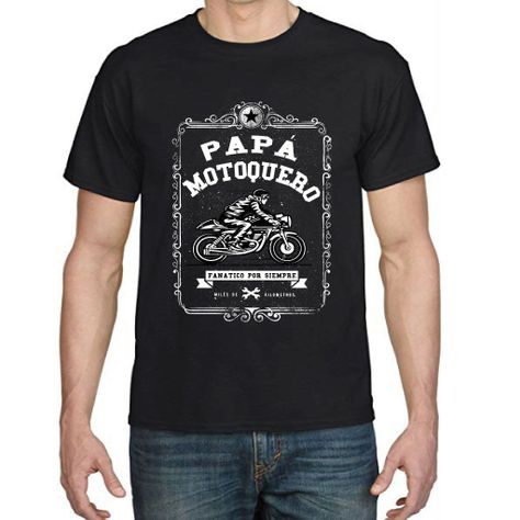 POLERA PAPÁ MOTOQUERO -0