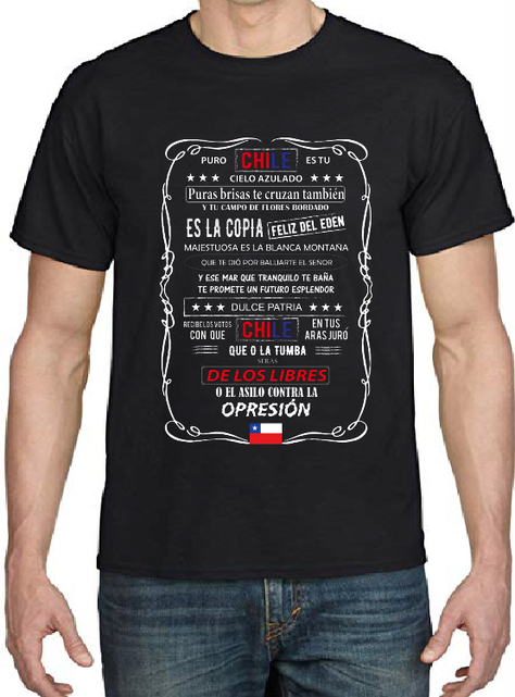 POLERA NEGRA HIMNO DE CHILE-0