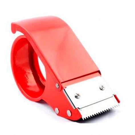 Dispensador Cinta Huincha De Embalaje  Metálico Corta-0